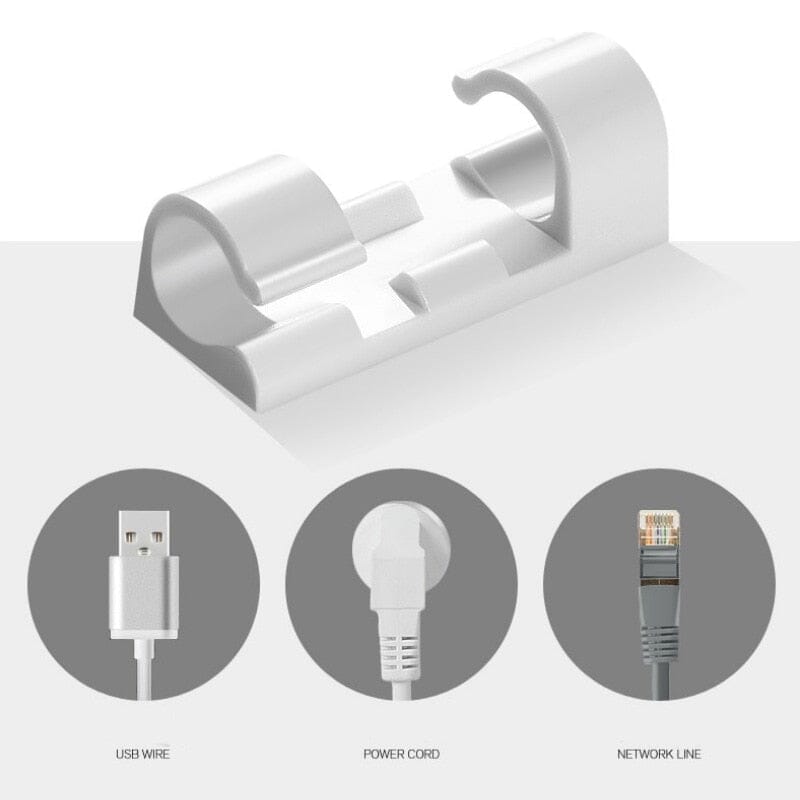 CableClean™- Attache cable multi-support - Casa Clutter